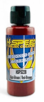 Lexanfarbe Airbrush 60ml Rot-Braun